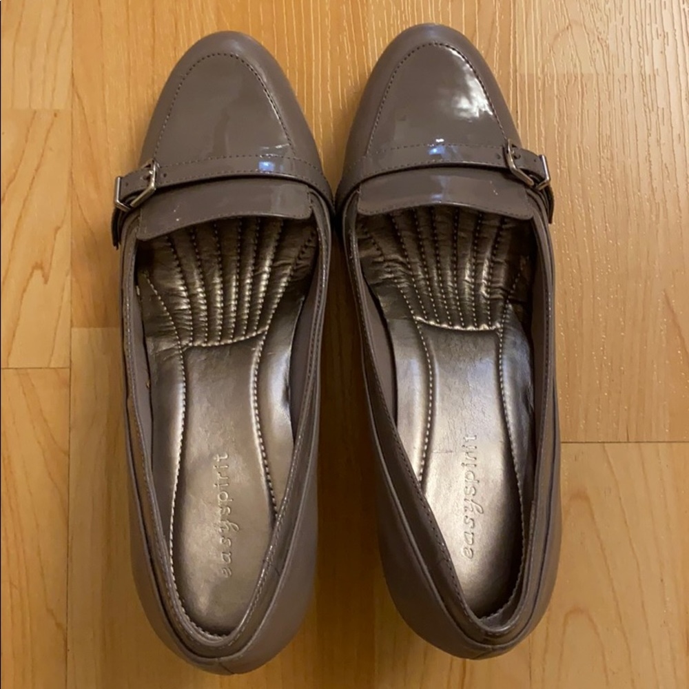 Grey-ish tan heels!